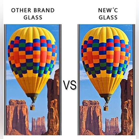 NEW'C 3 Pack Designed for iPhone 11 & iPhone XR Screen Protector Tempered Glass - Picture 5 of 13